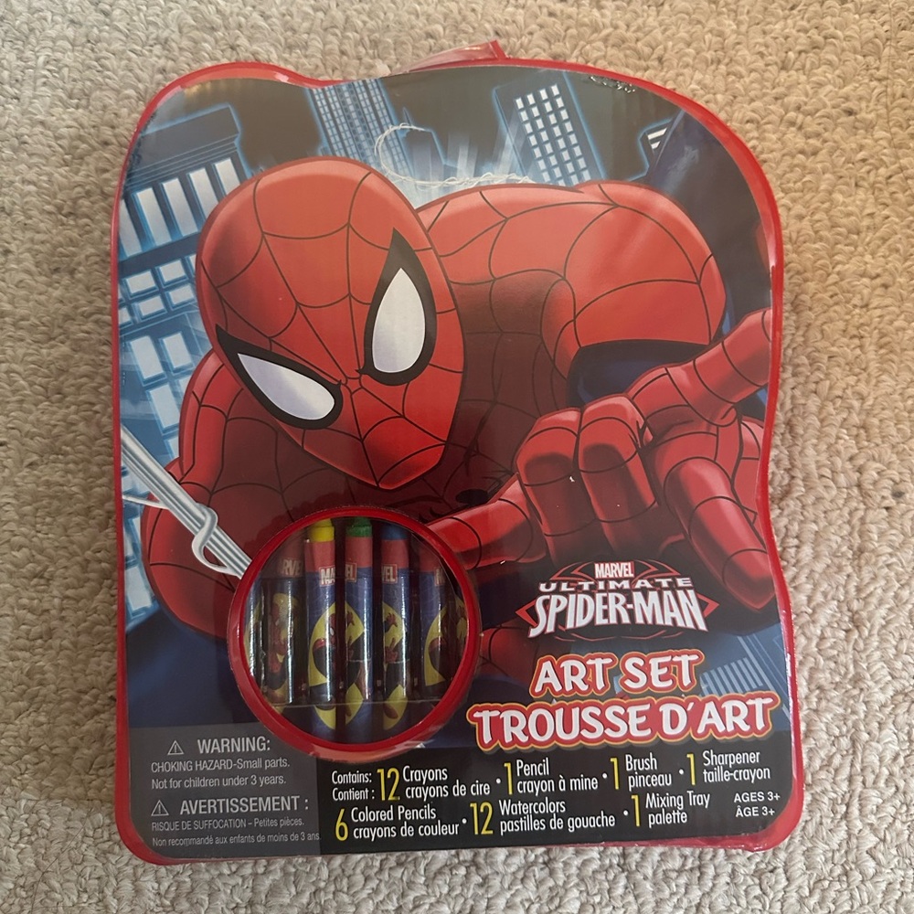 Brand new Spider-Man art set